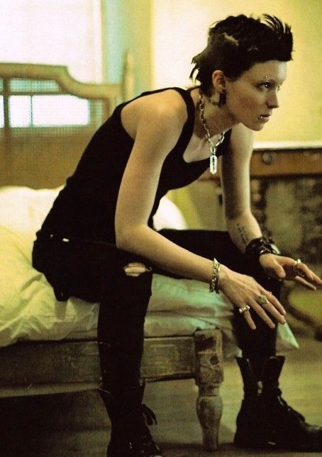 Lisbeth Salander from the screenplay for The Girl With the Dragon Tattoo: